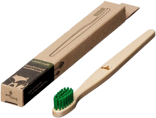 100% Plant-Based Beech Wood Toothbrush